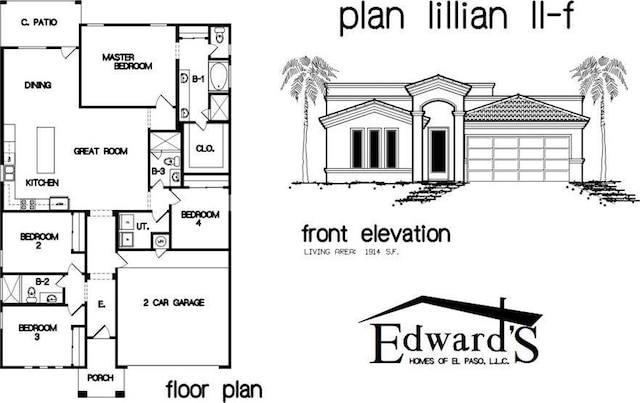 1701 Bull Ring St, El Paso, TX 79928 - plan