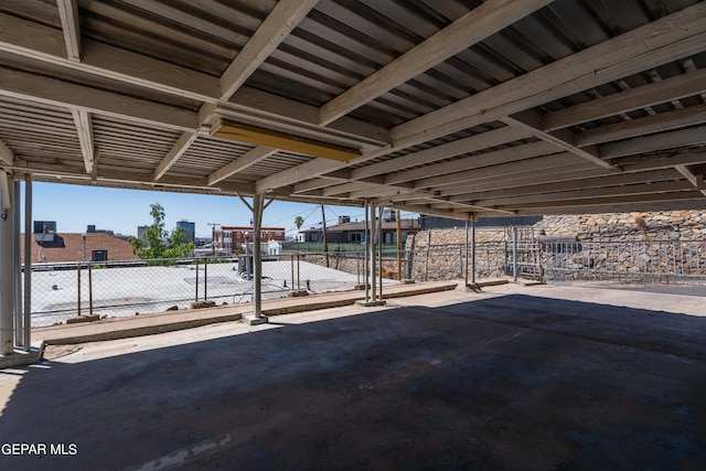 view of patio / terrace with fence