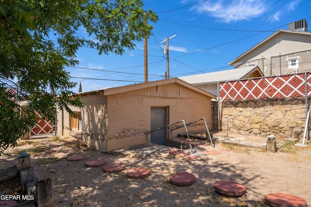 view of rear view of house