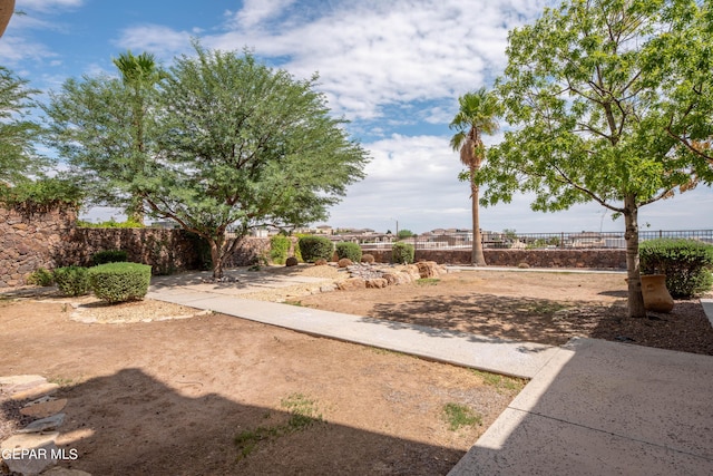 878 Cortona Pl, El Paso, TX 79928 - view of yard