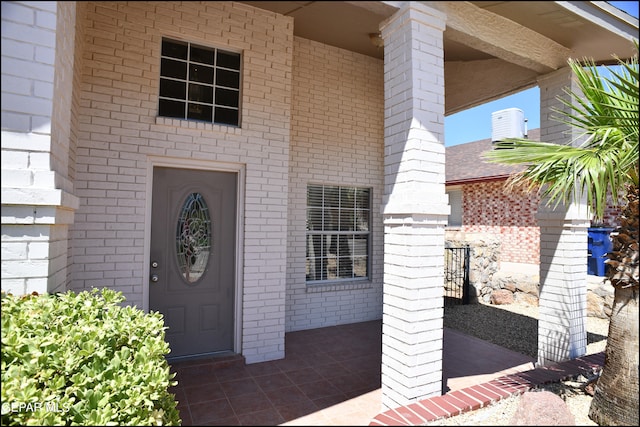 view of entrance to property