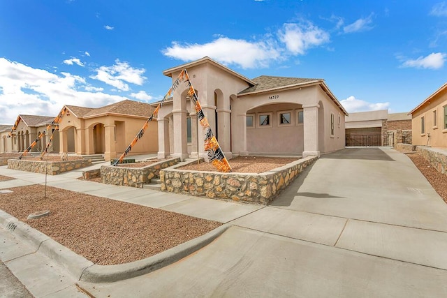 view of mediterranean / spanish house