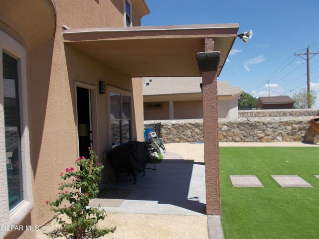 view of patio