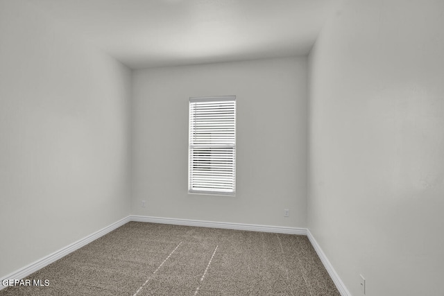 spare room with carpet floors