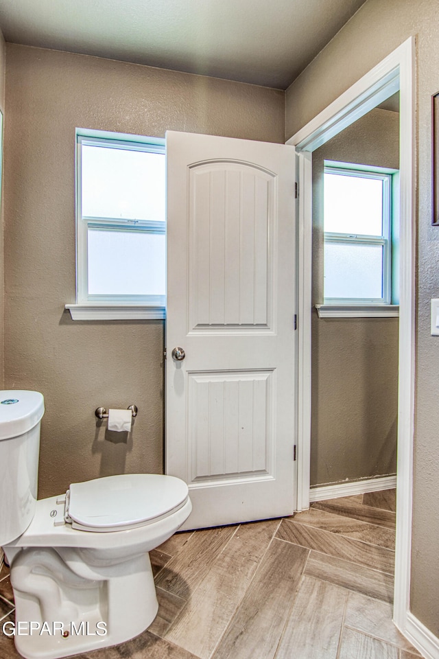 bathroom with toilet