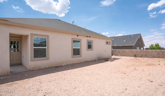 view of rear view of house