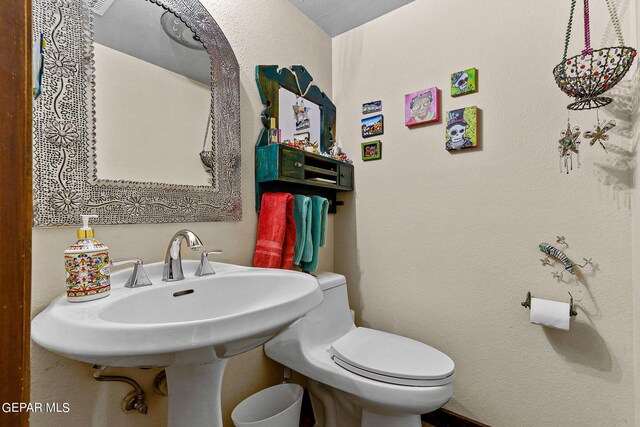 bathroom with toilet