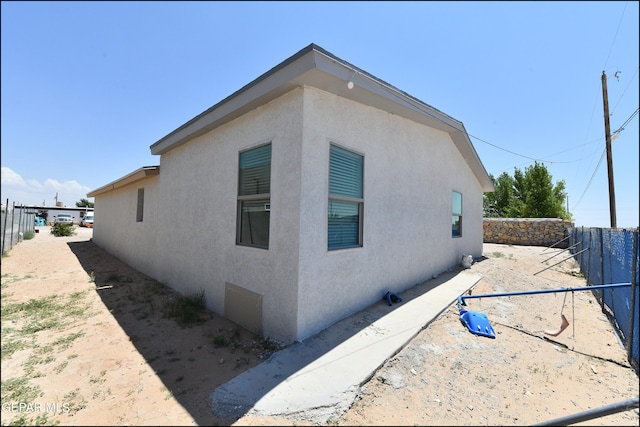 view of side of property