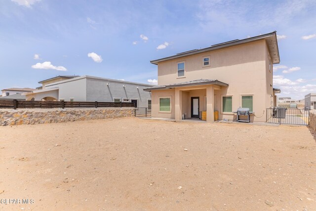 view of rear view of property