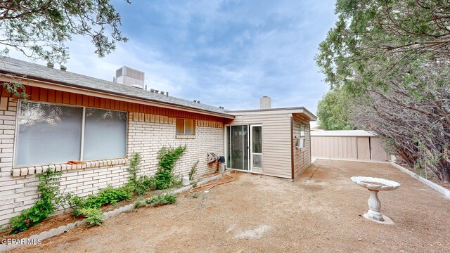 exterior space with a patio area