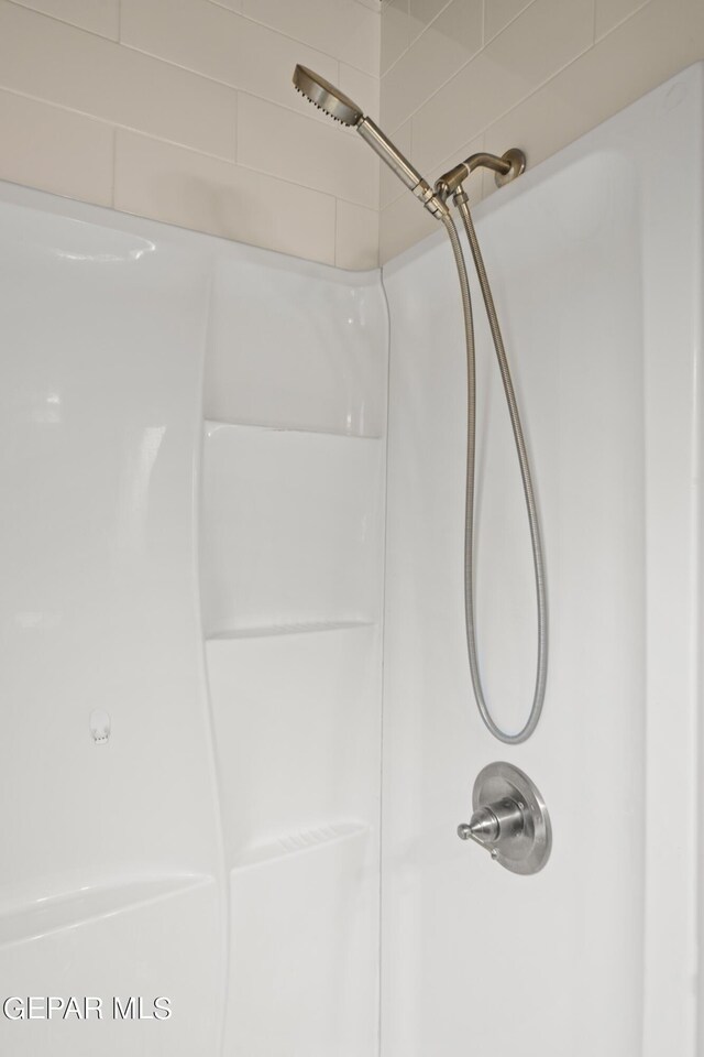 room details with walk in shower