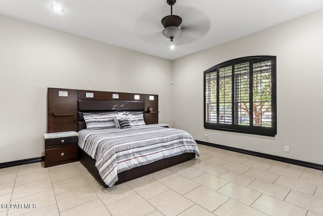 4500 Honey Willow Way, El Paso, TX 79922 - bedroom with baseboards and ceiling fan