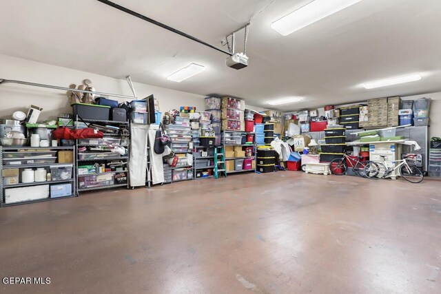 4500 Honey Willow Way, El Paso, TX 79922 - garage featuring a garage door opener