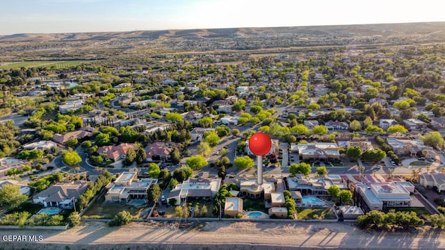 aerial view