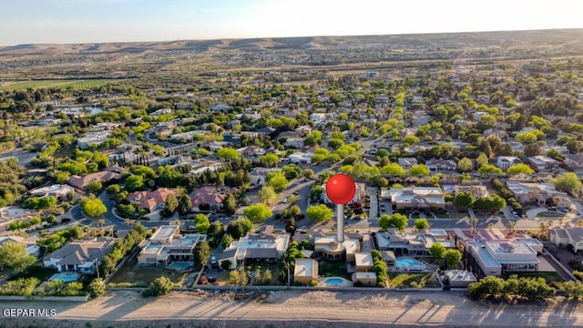 4500 Honey Willow Way, El Paso, TX 79922 - aerial view of property's location with nearby suburban area
