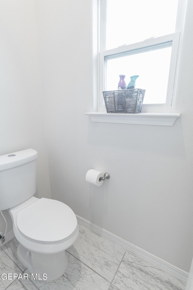 bathroom with toilet