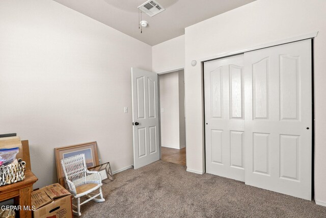 unfurnished room featuring light colored carpet