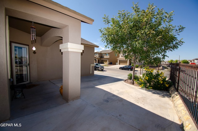 view of patio