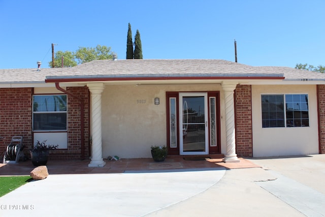 view of ranch-style house