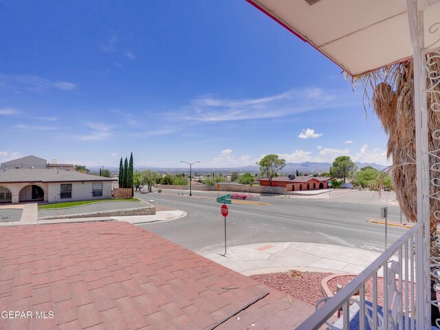 view of street