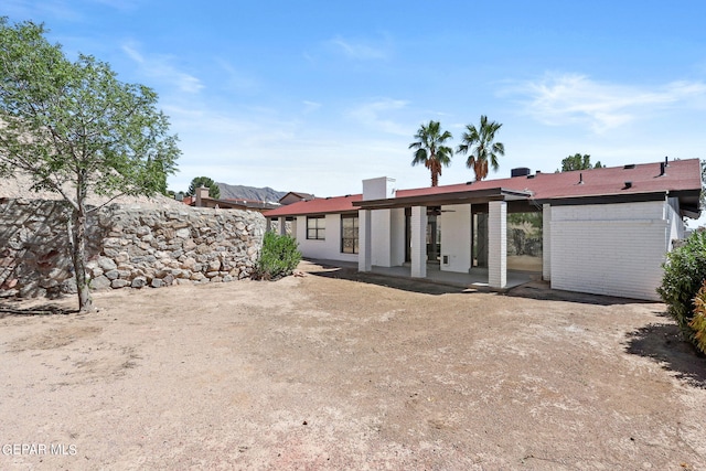 exterior space featuring a patio area