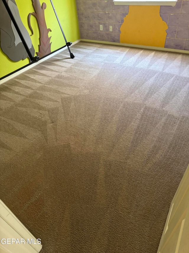 interior details with carpet floors