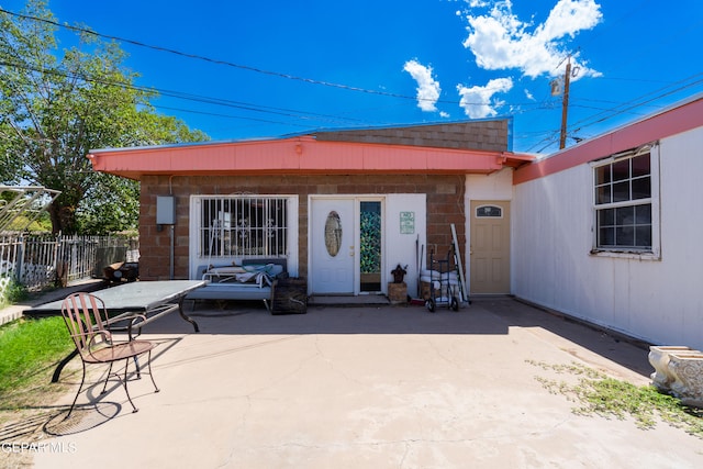 view of patio / terrace