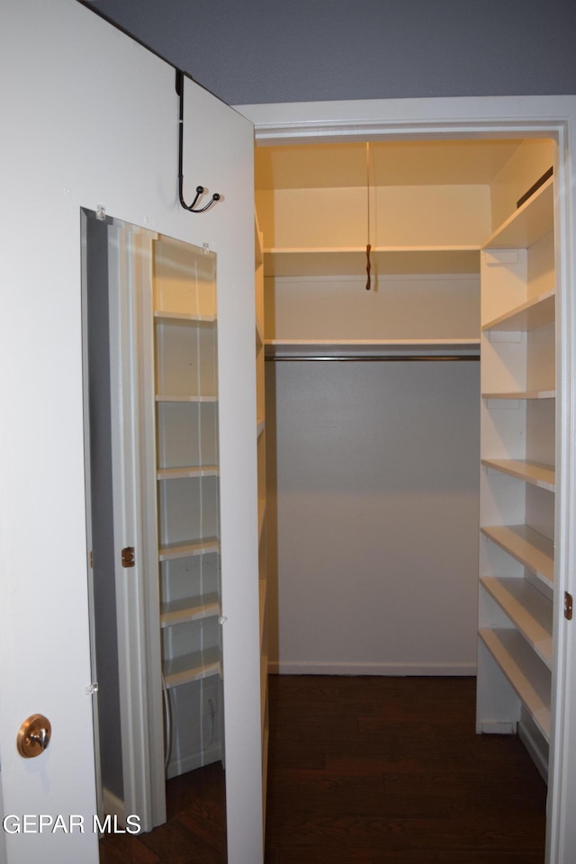 view of closet