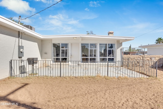 view of rear view of house