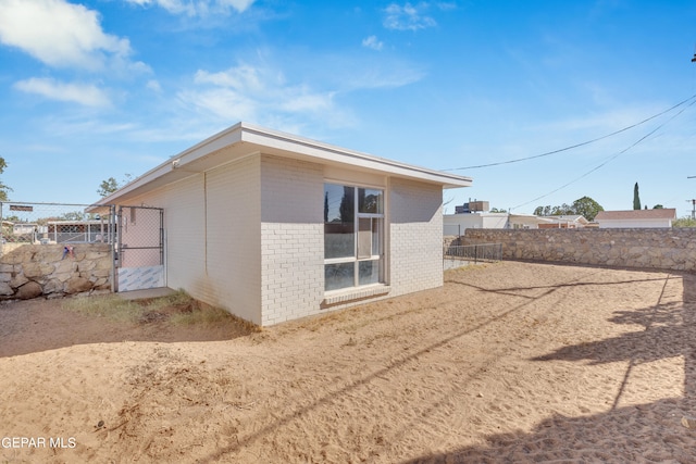 view of property exterior