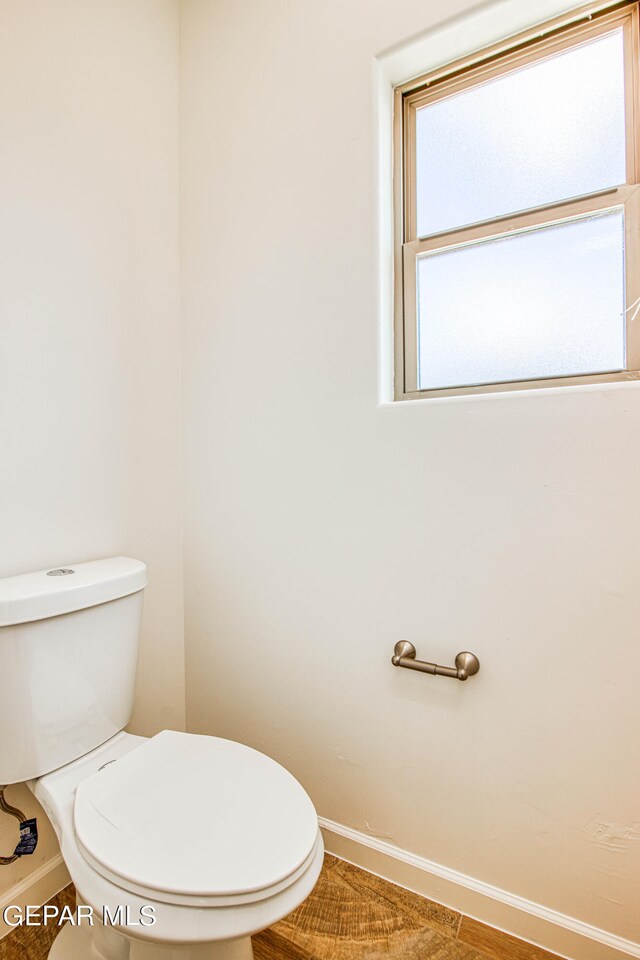 bathroom with toilet