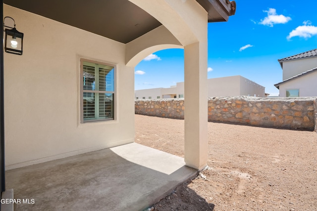 view of patio