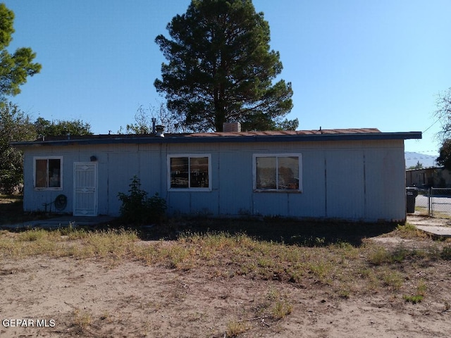 view of side of property