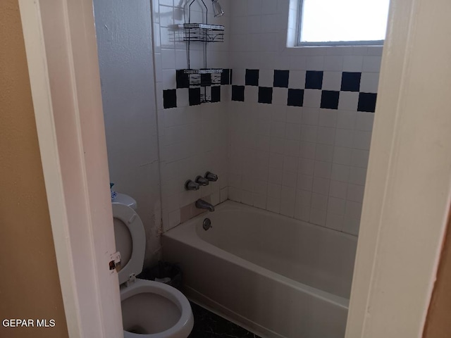 bathroom featuring toilet