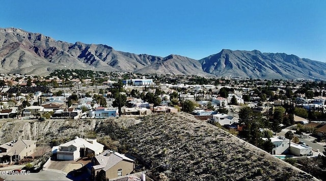 6276 Los Bancos Dr, El Paso, TX 79912 - view of mountain background featuring nearby suburban area