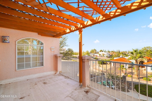 851 Via Alegre Ln, El Paso, TX 79912 - patio / terrace with a pergola