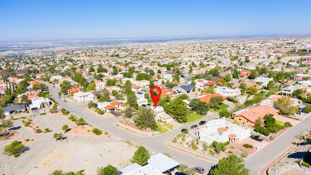 851 Via Alegre Ln, El Paso, TX 79912 - aerial perspective of suburban area