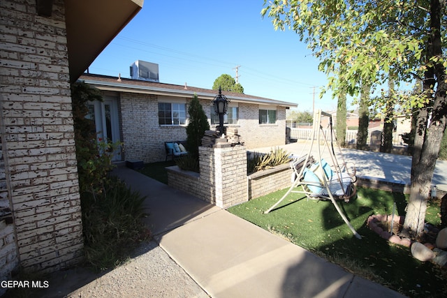 exterior space with a patio area