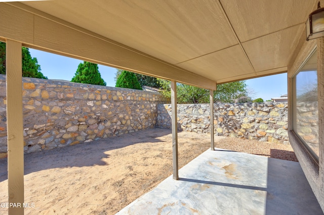 view of patio / terrace