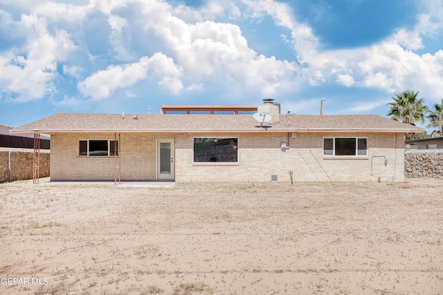 view of rear view of house