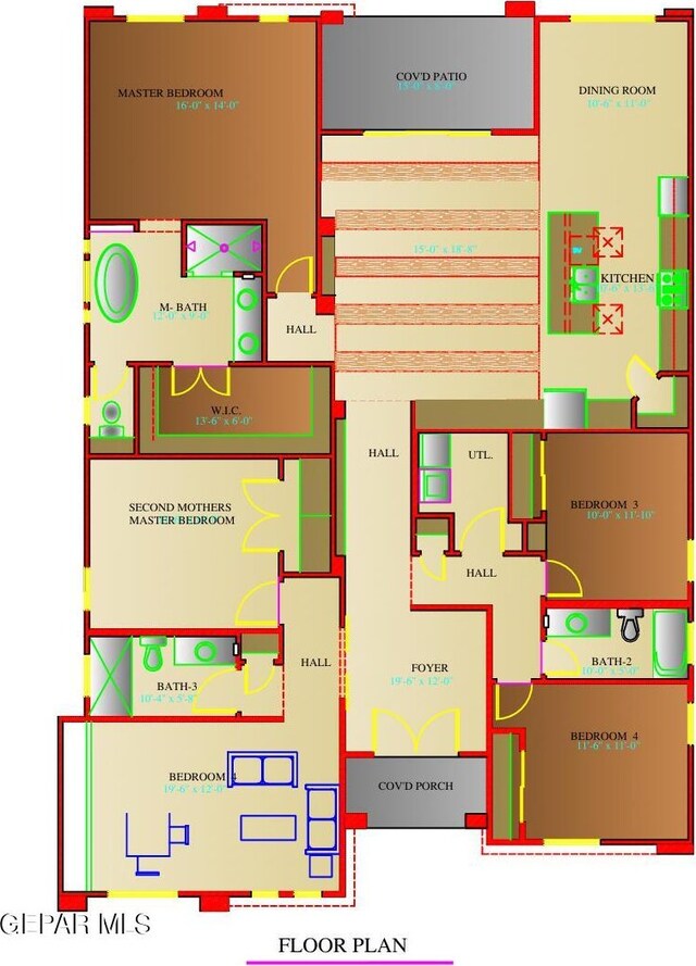 2332 Mike Price Dr, El Paso, TX 79938 - view of layout
