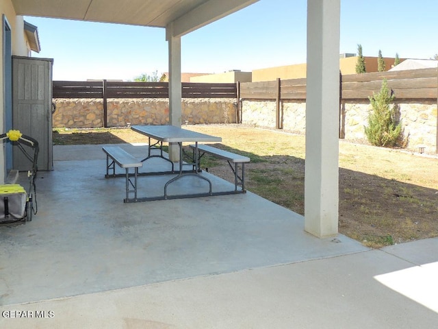 view of patio / terrace