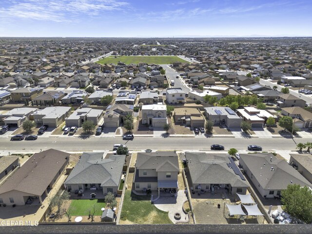 14241 Craggy Rock Ave, El Paso, TX 79938 - bird's eye view with a residential view