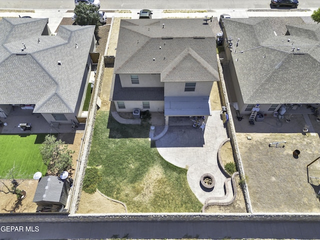 14241 Craggy Rock Ave, El Paso, TX 79938 - aerial view