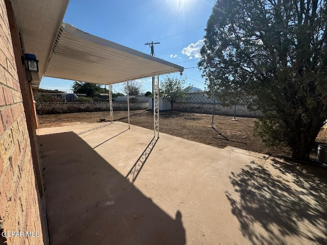 view of patio / terrace