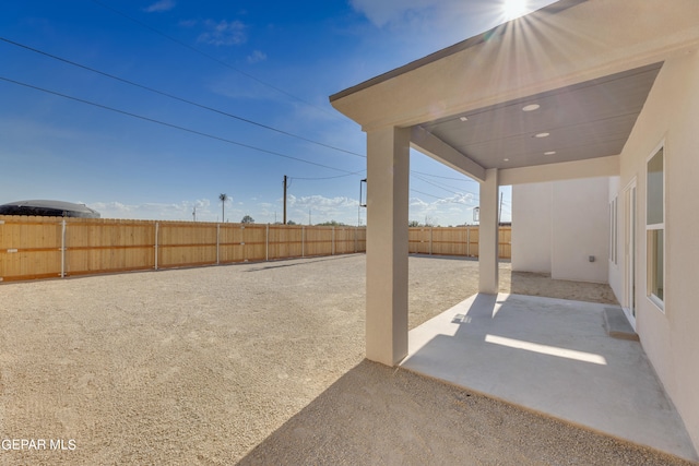 view of patio