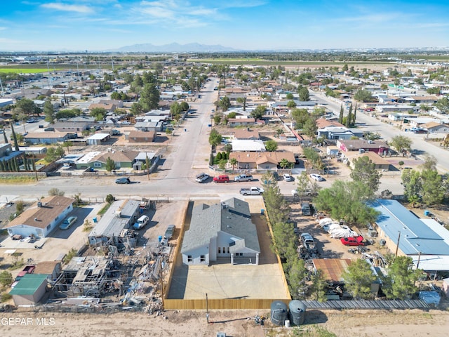 528 Telop Rd, Socorro, TX 79927 - aerial view featuring a mountain view and a residential view