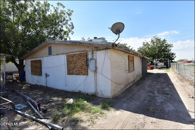 view of side of home