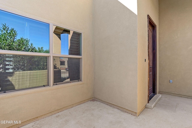 exterior space with a patio