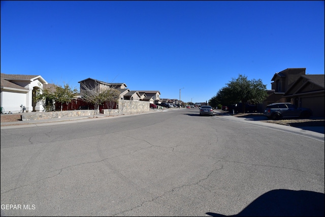 view of road